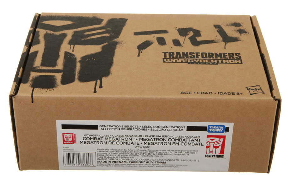 Combat Megatron - Hasbro / Takara Tomy (Generations Selects) action figure collectible [Barcode 630509836246] - Main Image 4