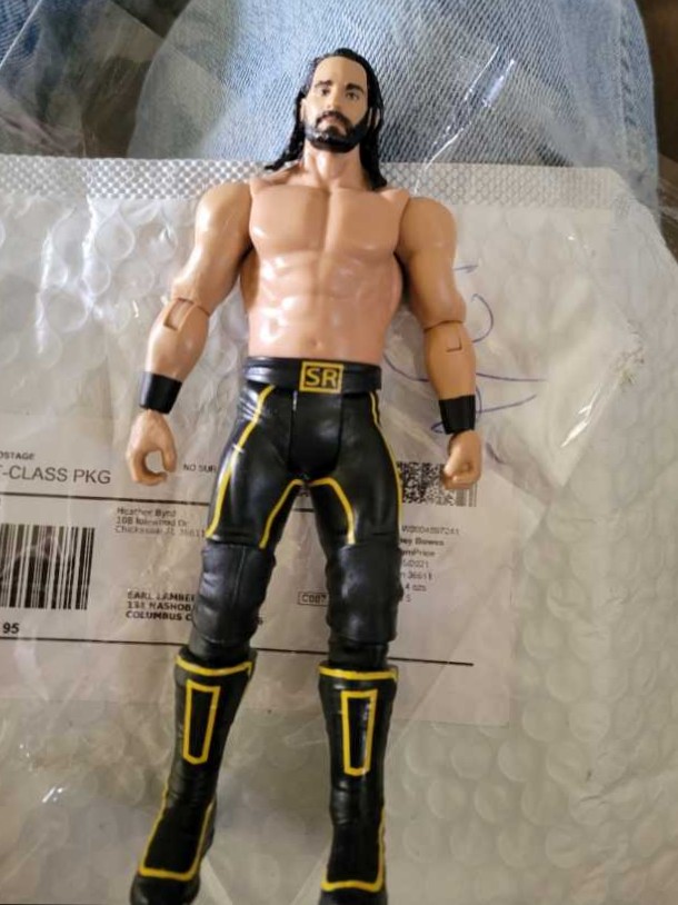  Seth Rollins - Mattel Wwe (WWE Basic Battle Pack Series 66) action figure collectible - Main Image 2