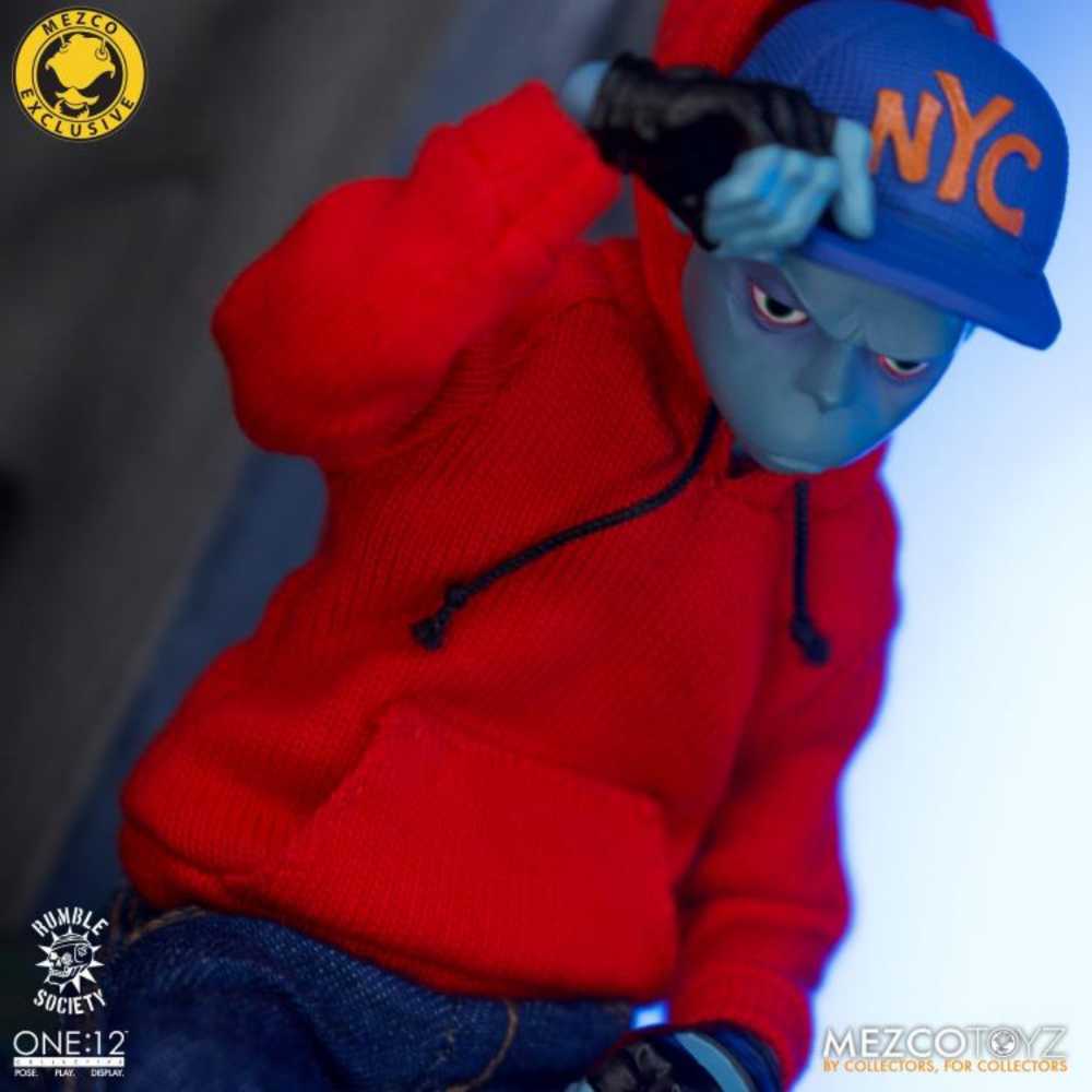 Hoodz: Vapor - Mezco (Mezco One:12 Collective) action figure collectible [Barcode 696198760743] - Main Image 4