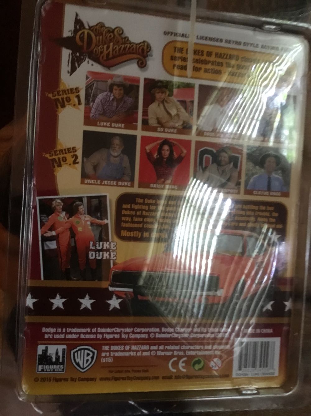 Luke Duke - Figures Toy Co. (The Dukes Of Hazzard) action figure collectible [Barcode 728028345568] - Main Image 2