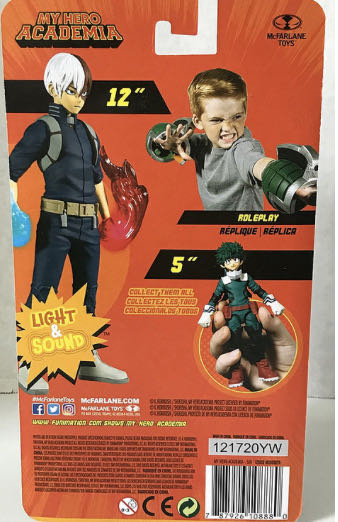 My Hero Academia : Izuku Midoriya - McFarlane Toys action figure collectible [Barcode 787926108880] - Main Image 4