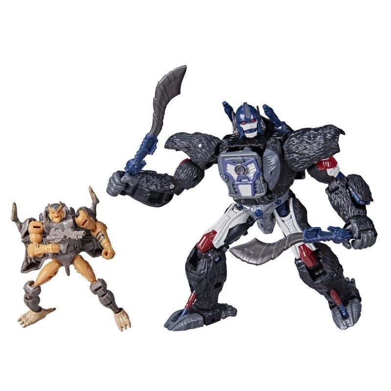 WFC Netflix Optimus Primal & Rattrap - Hasbro / Takara Tomy (The Transformers) action figure collectible [Barcode 5010993829040] - Main Image 2