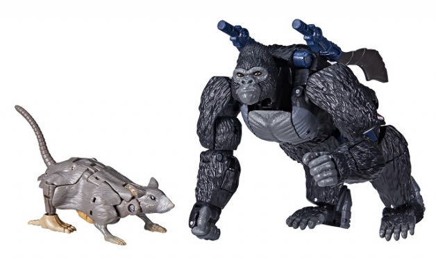 WFC Netflix Optimus Primal & Rattrap - Hasbro / Takara Tomy (The Transformers) action figure collectible [Barcode 5010993829040] - Main Image 3