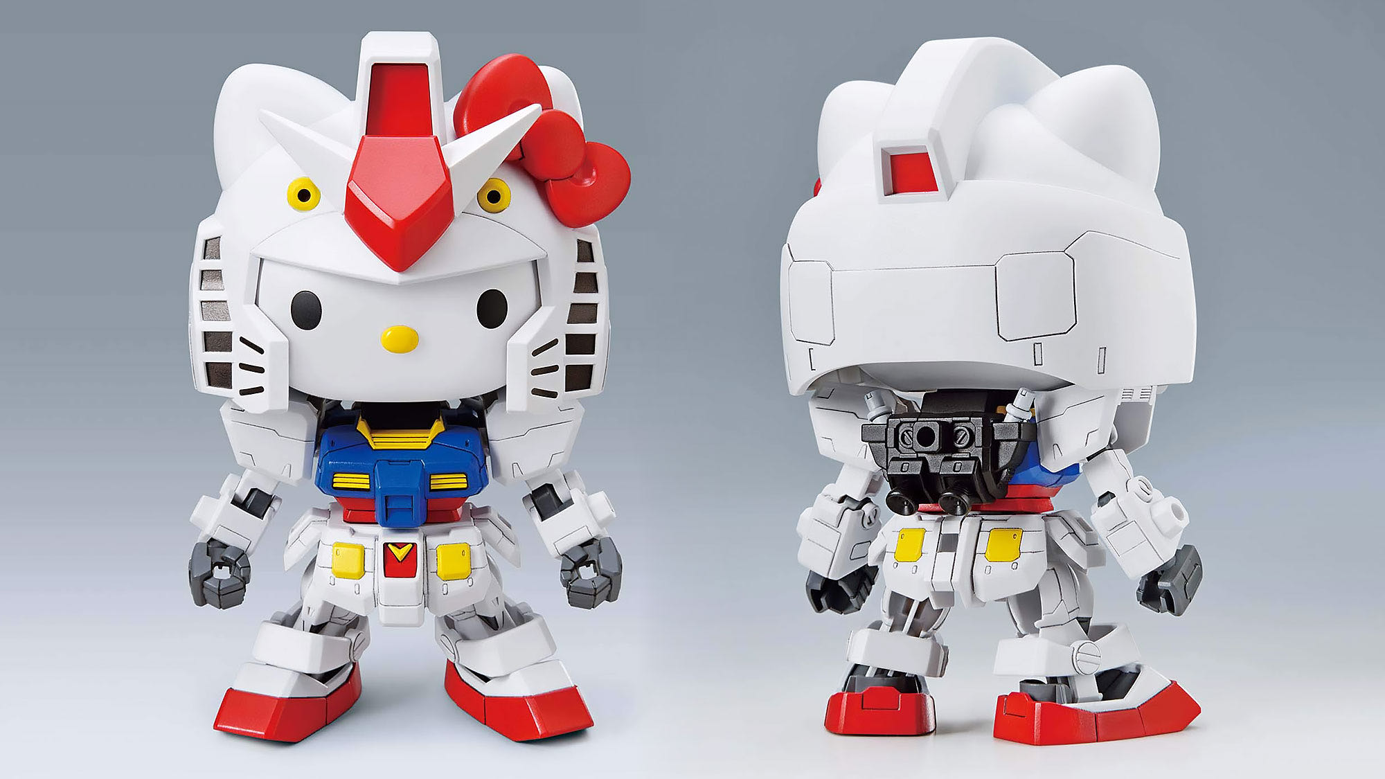 Bandai Gundam x Hello Kitty - EX-Standard Hello Kitty/RX-78-2  action figure collectible - Main Image 2