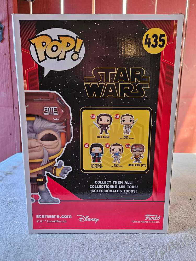 Babu Frik - Funko (Funko Pop!) action figure collectible [Barcode 889698507943] - Main Image 3