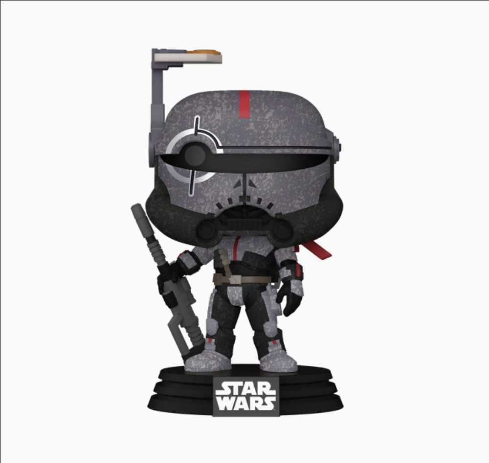 Funko Pops Star Wars The Bad Batch Crosshair 444 - Funko (Star Wars : The Bad Batch) action figure collectible [Barcode 889698555036] - Main Image 3