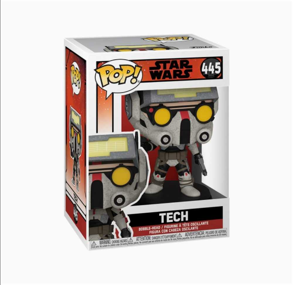 Funko Pop! : Star Wars Television Tech TBB - Funko (The Bad Batch Animated Series) action figure collectible [Barcode 889698555029] - Main Image 4
