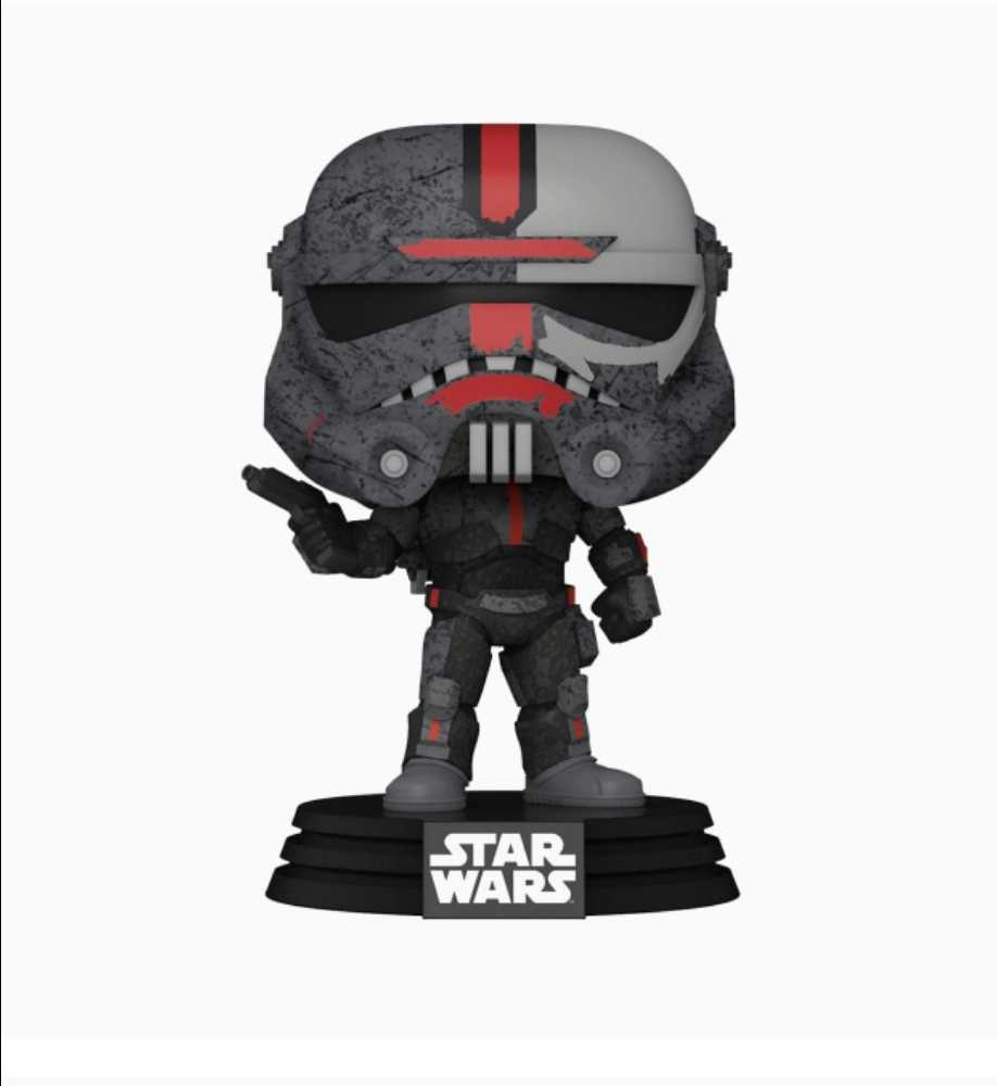 Funko Pop! : Star Wars Television Hunter TBB - Funko (The Bad Batch Animated Series) action figure collectible [Barcode 889698555005] - Main Image 3