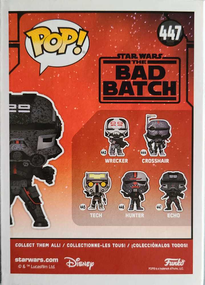 Funko Pop! : Star Wars Television Echo TBB - Funko (Star Wars Funko Pop!) action figure collectible [Barcode 889698555043] - Main Image 2