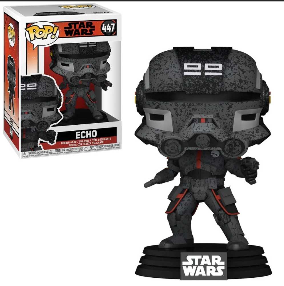 Funko Pop! : Star Wars Television Echo TBB - Funko (Star Wars Funko Pop!) action figure collectible [Barcode 889698555043] - Main Image 4