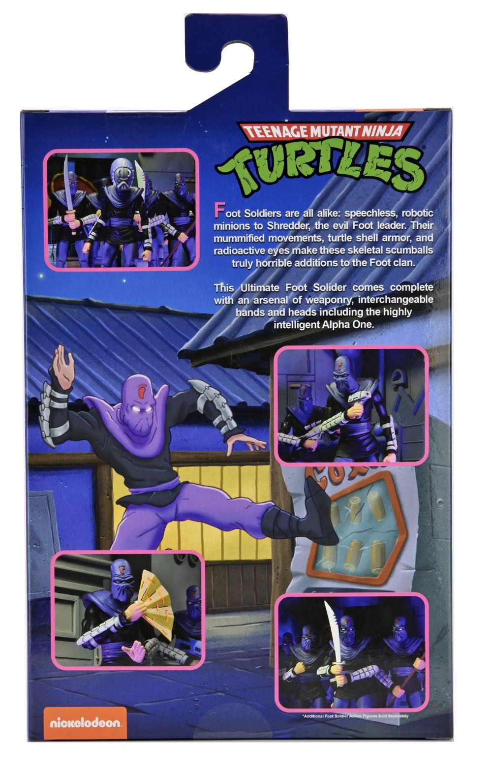 Foot Soldier - NECA, Inc. (Teenage Mutant Ninja Turtles Cartoon) action figure collectible [Barcode 634482541555] - Main Image 2