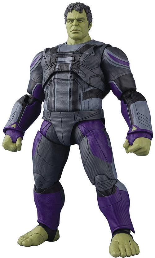 Bandai Tamashii Nations S.H. Figuarts Hulk (Endgame ver.) - Bandai Tamashii Nations (Marvel Studios Avengers: Endgame) action figure collectible [Barcode 4573102556554] - Main Image 3