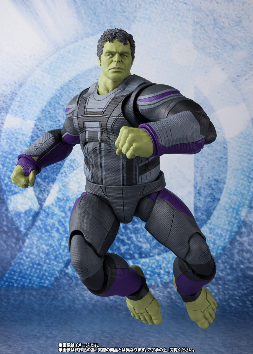 Bandai Tamashii Nations S.H. Figuarts Hulk (Endgame ver.) - Bandai Tamashii Nations (Marvel Studios Avengers: Endgame) action figure collectible [Barcode 4573102556554] - Main Image 4