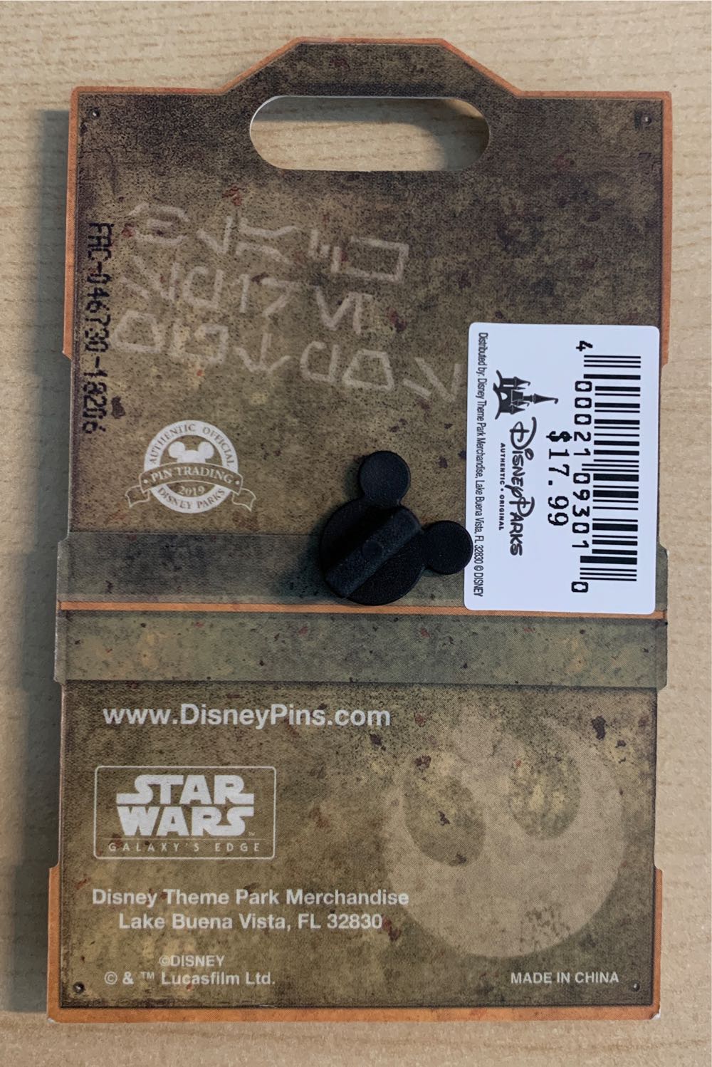 Disneyland Resort December Pin Releases  action figure collectible [Barcode 400021093010] - Main Image 3