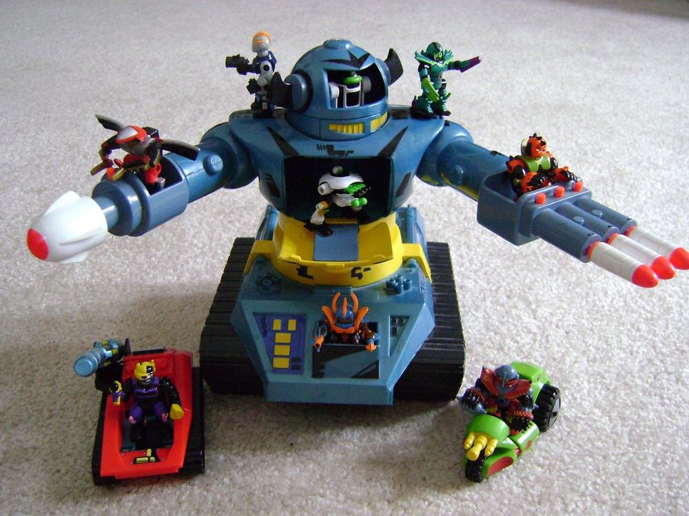 Zbots Megabot W Simptox  action figure collectible - Main Image 3