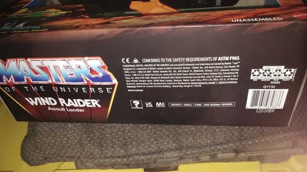 MOTU Origins: Wind Raider - Mattel (Masters of the Universe: Origins) action figure collectible [Barcode 887961982886] - Main Image 3