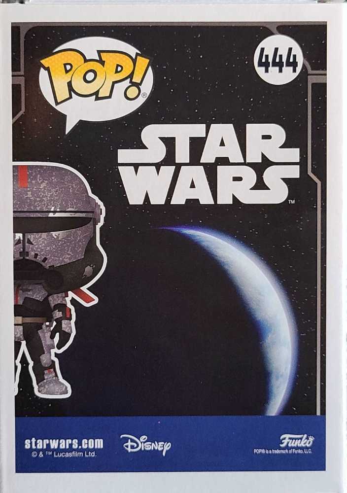 Funko Pop! Movies: Star Wars Crosshair (Kamino) Across The Galaxy Amazon Exclusive  with pin TBB - Funko (The Bad Batch Animated Series) action figure collectible [Barcode 889698554954] - Main Image 2