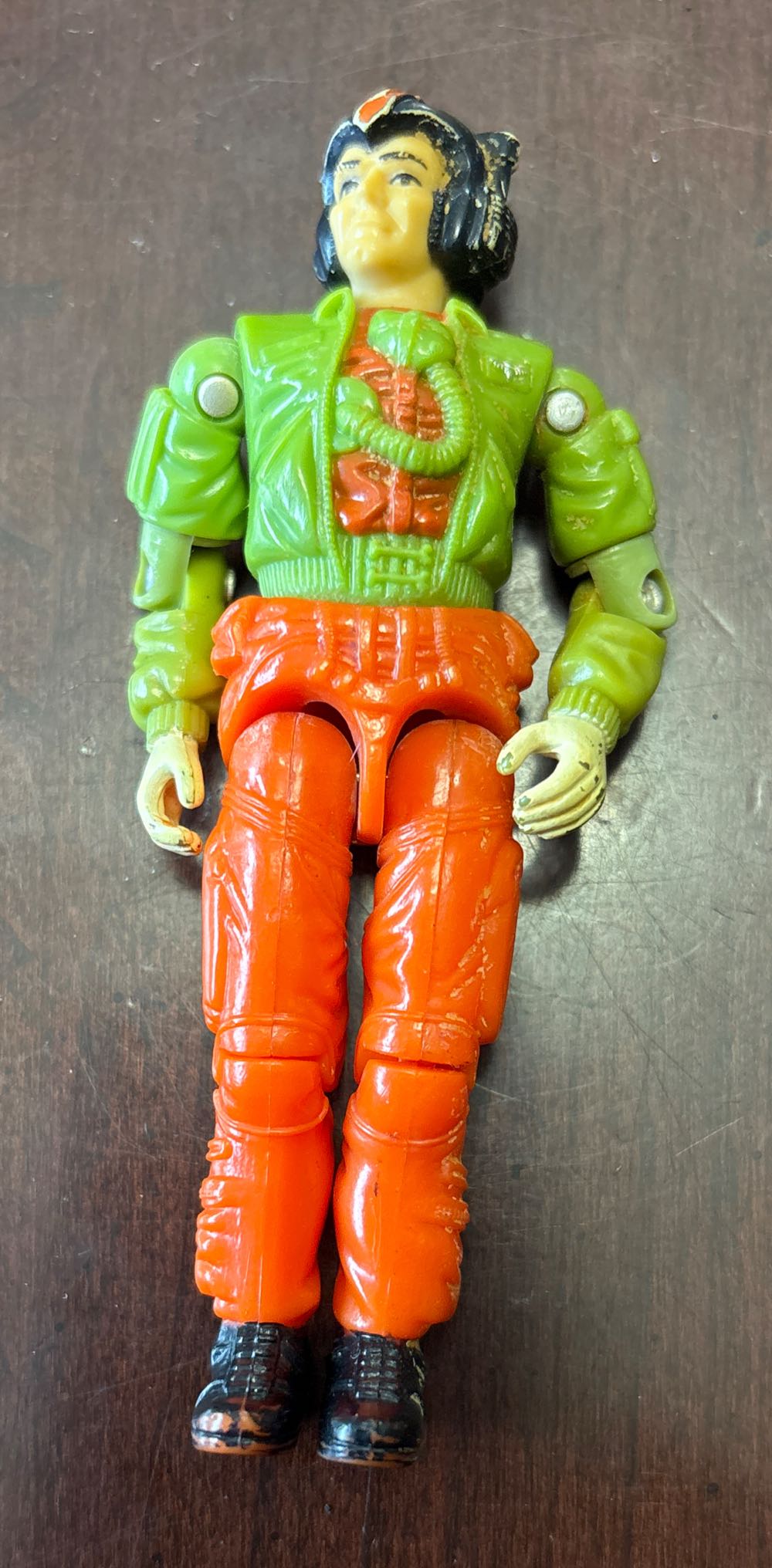 GI Joe - Windmill (v1) Skystorm X-Wing Chopper Pilot - Hasbro (GI Joe Vintage) action figure collectible - Main Image 2