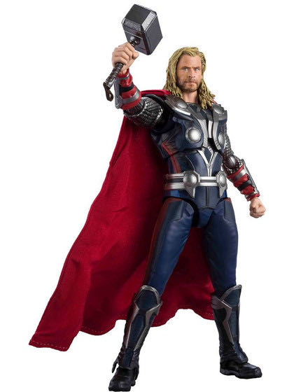 Thor (Avengers Assemble Edition) - Bandai Tamashii Nations (Marvel Cinematic Universe) action figure collectible [Barcode 4573102612854] - Main Image 3