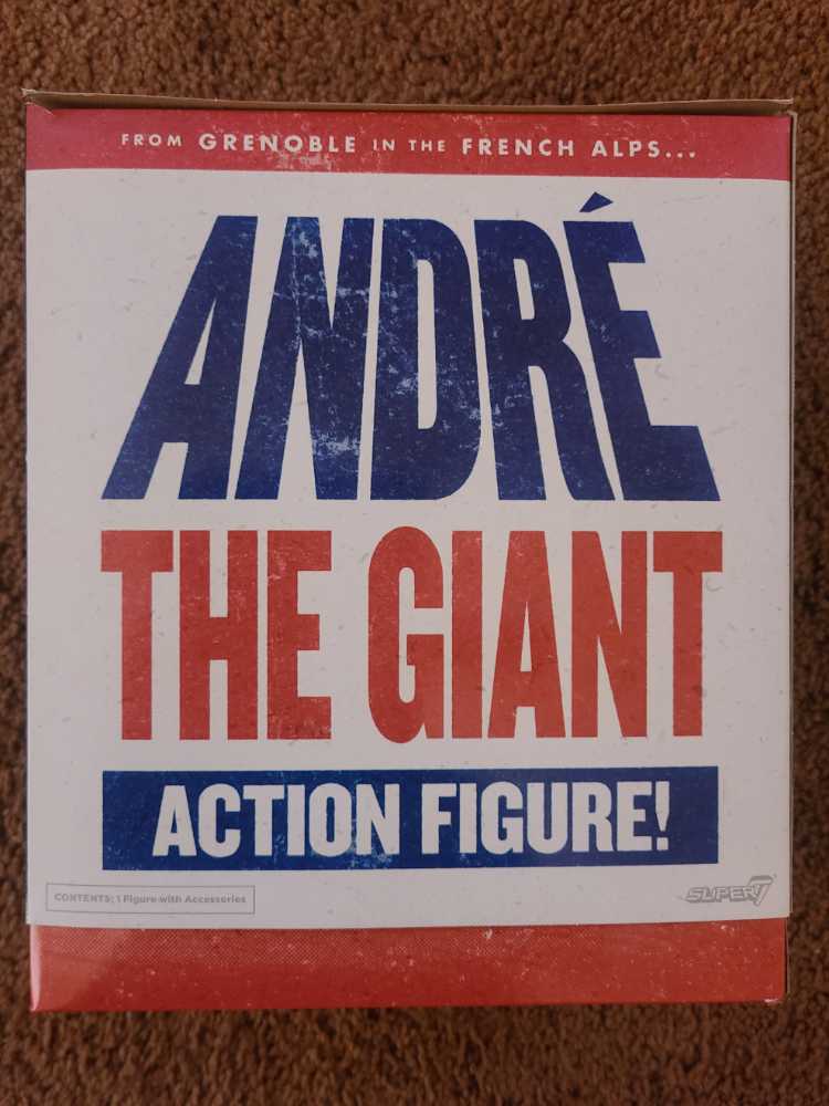 Super7 Ultimates Andre The Giant  - Super 7 - Ultimates action figure collectible [Barcode 840049806740] - Main Image 3