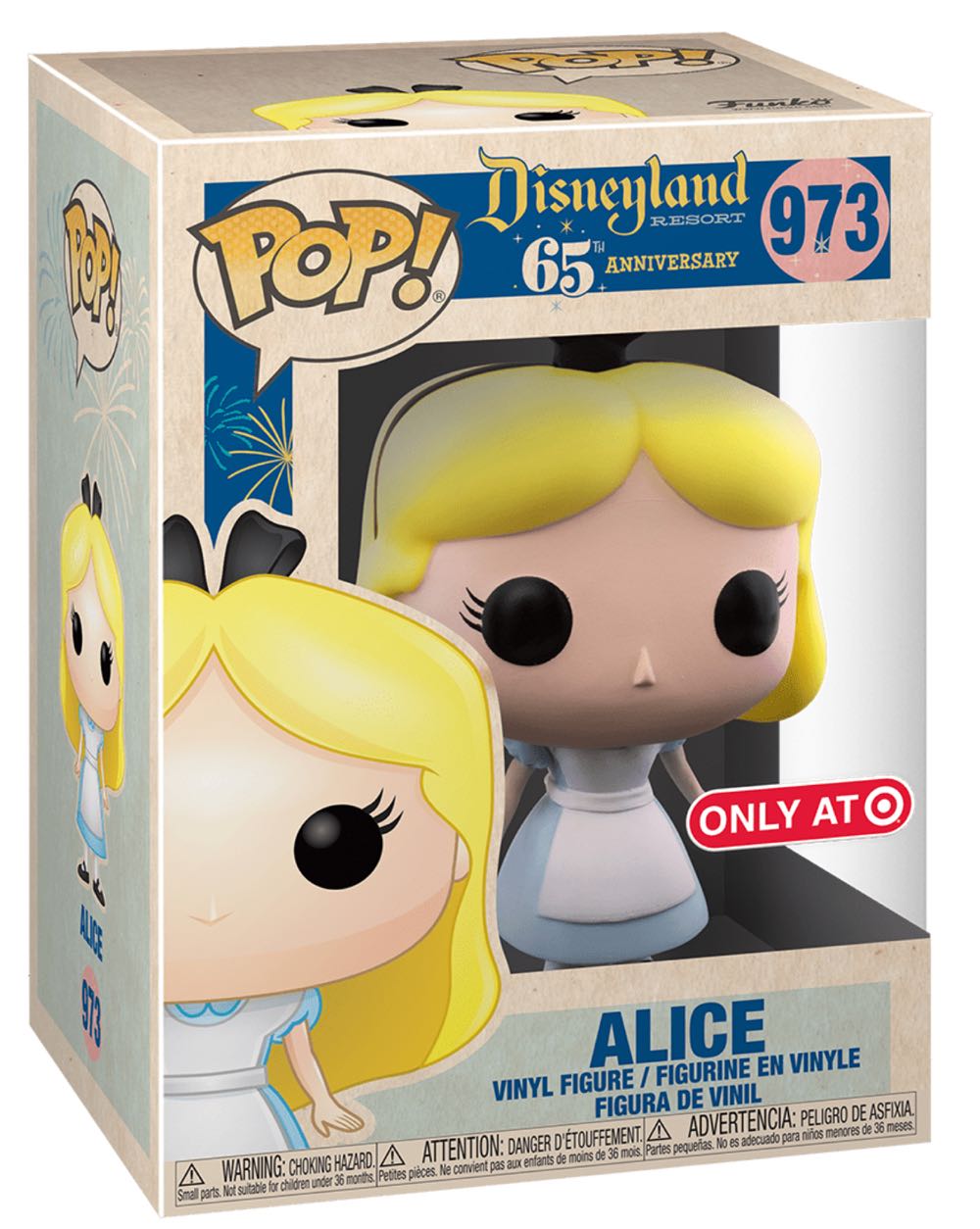 Alice (Disneyland Resort 65 Anniversary) 973 Only At Target  action figure collectible [Barcode 889698513739] - Main Image 2