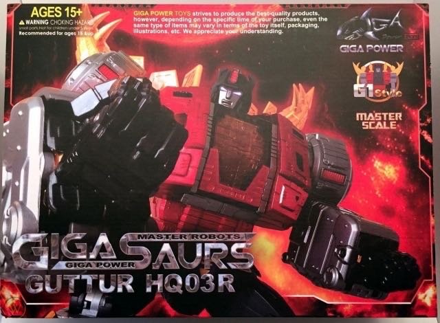 Giga Power HQ-03R Guttur - Gigapower (3rd Party Transformers Masterpiece) action figure collectible - Main Image 3