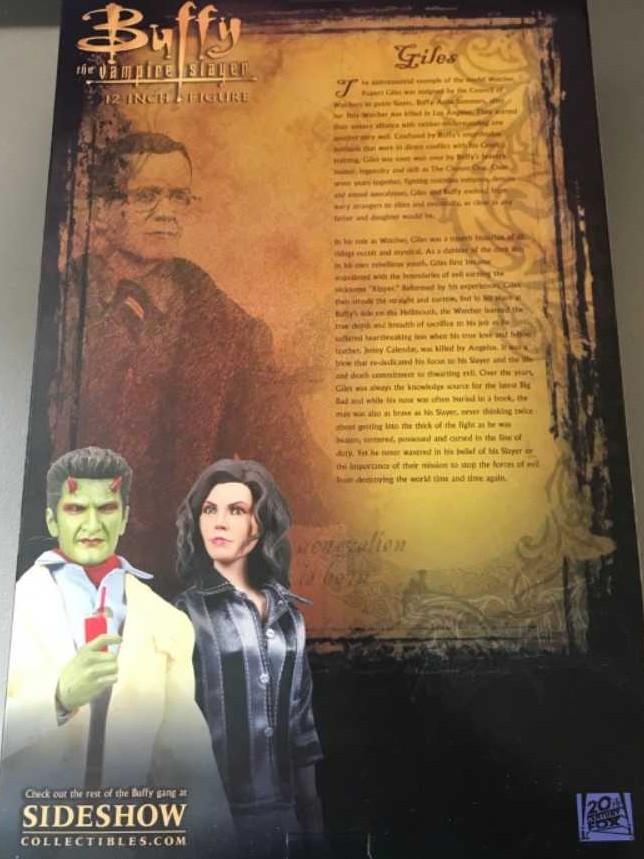Giles - Sideshow Collectibles (Buffy the Vampire Slayer Sideshow Collectibles) action figure collectible - Main Image 2