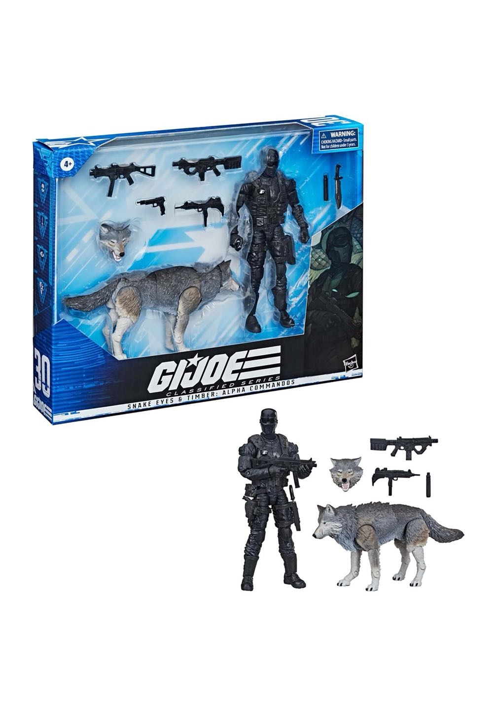 #30 Snake Eyes & Timber: Alpha Commandos - Hasbro (G.I. Joe: Classified Series) action figure collectible - Main Image 4