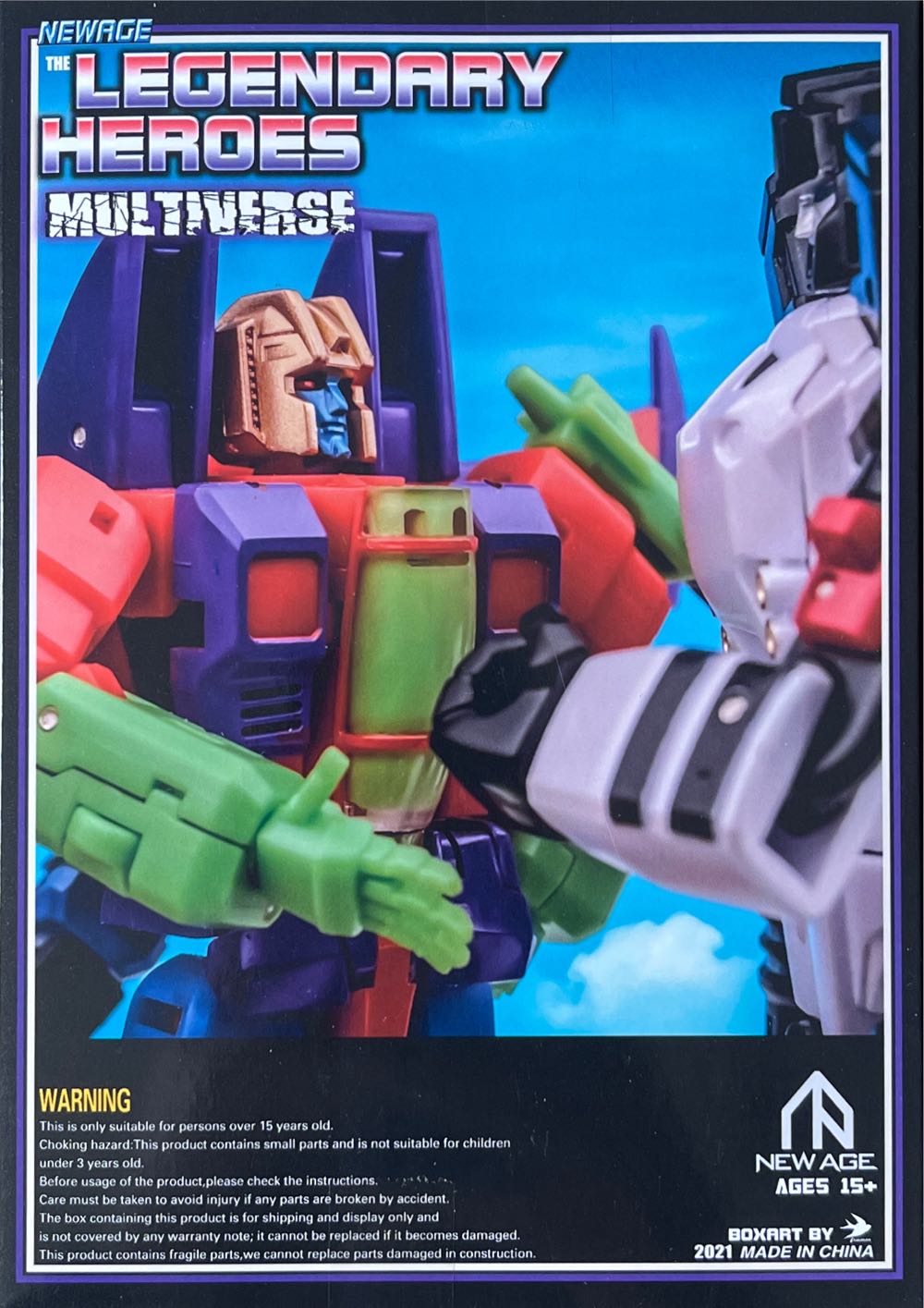 H14B Shazaam - Newage (Transformers 3rd Party) action figure collectible [Barcode 2021053102] - Main Image 2