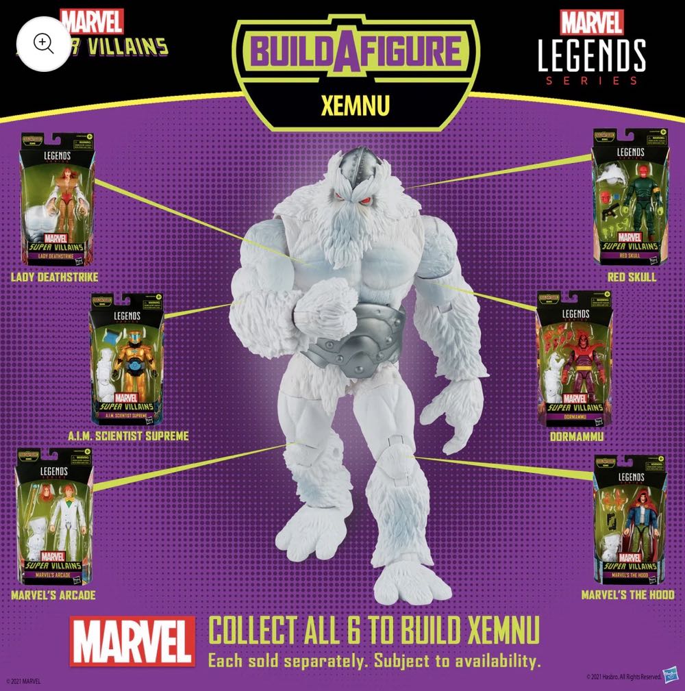 BAF Xemnu - Hasbro (Marvel Legends) action figure collectible - Main Image 4