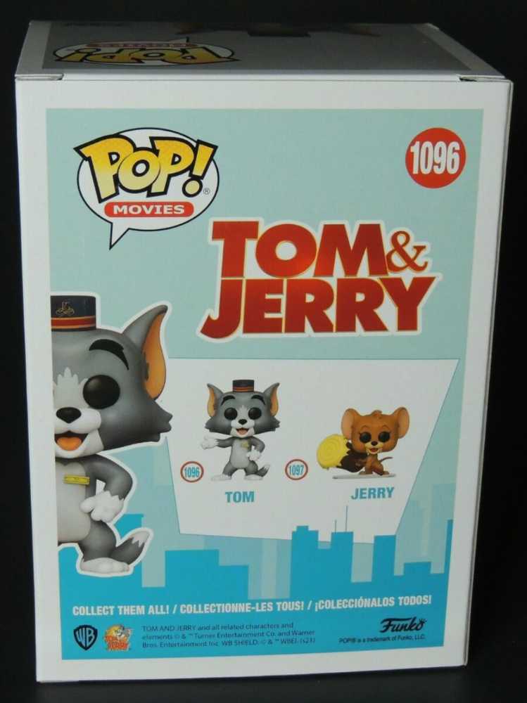 Tom & Jerry: Funko Pop! Tom & Jerry - Tom #1096 - Funko Pop! Movies (Tom & Jerry) action figure collectible [Barcode 889698557481] - Main Image 4