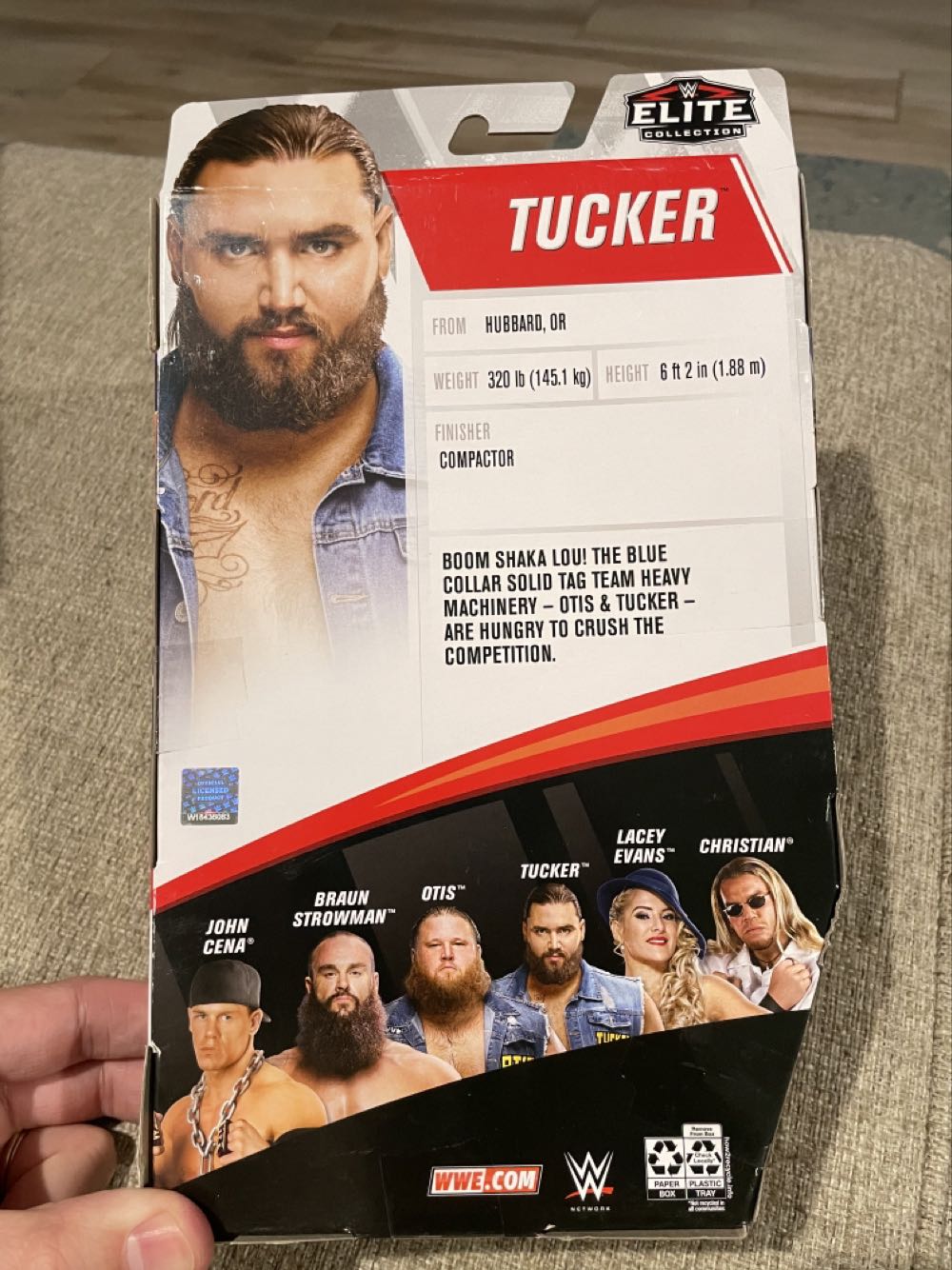 Tucker Knight - Mattel (WWE Elite Series #76) action figure collectible [Barcode 887961830484] - Main Image 2