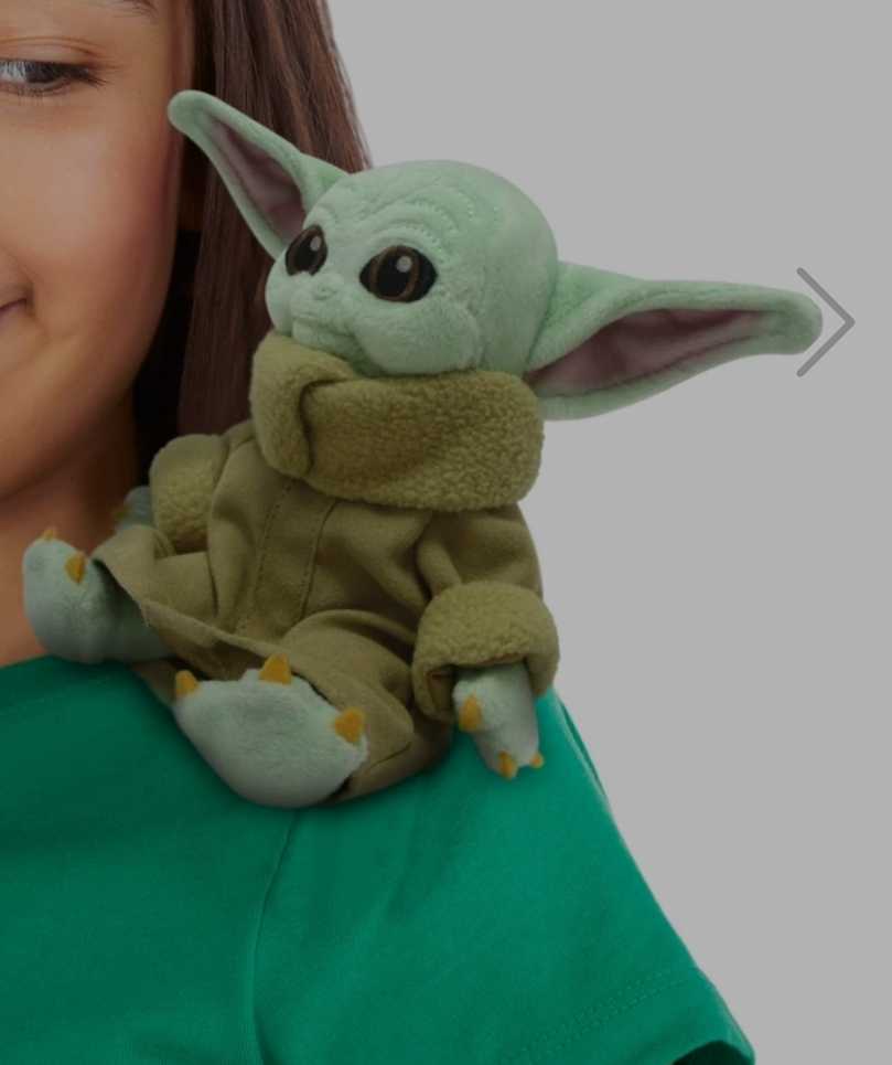 Shop Disney Star Wars Grogu 5 Inch Shoulder Pal MANDO - Disney Store (Star Wars The Mandalorian) action figure collectible - Main Image 3