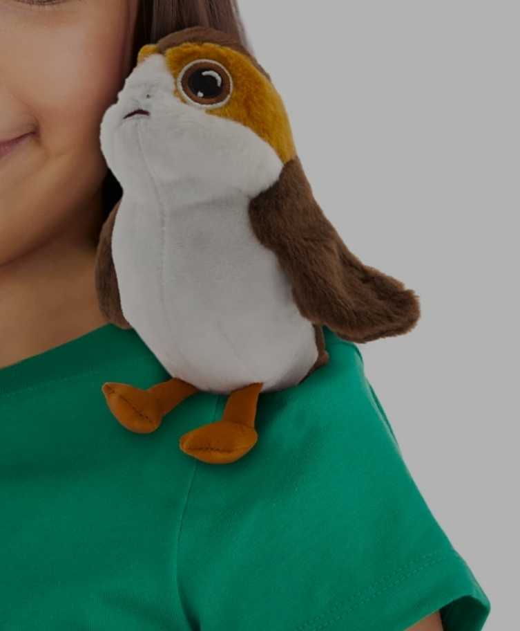 Shop Disney Star Wars Porg 5 Inch Shoulder Pal TLJ - Disney Store (Star Wars Episode VII The Last Jedi) action figure collectible - Main Image 4