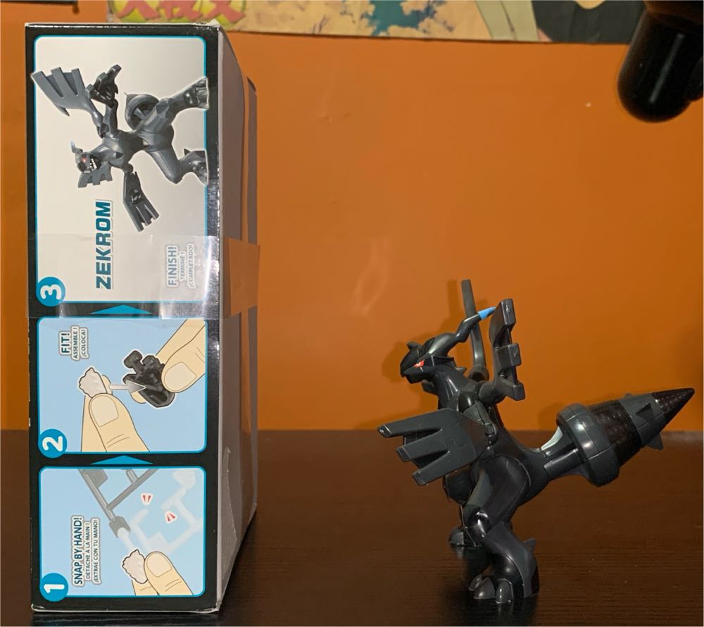 Zekrom - Bandai (Pokémon: Best Wishes!) action figure collectible [Barcode 4573102604668] - Main Image 2