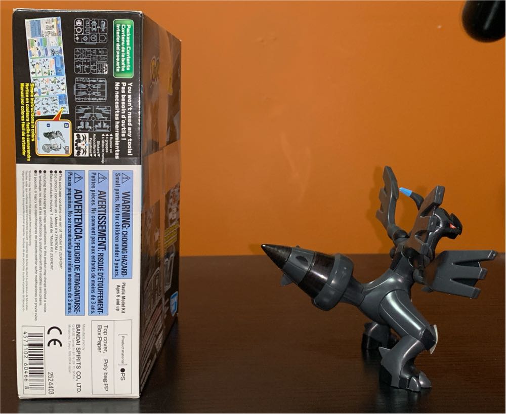 Zekrom - Bandai (Pokémon: Best Wishes!) action figure collectible [Barcode 4573102604668] - Main Image 4