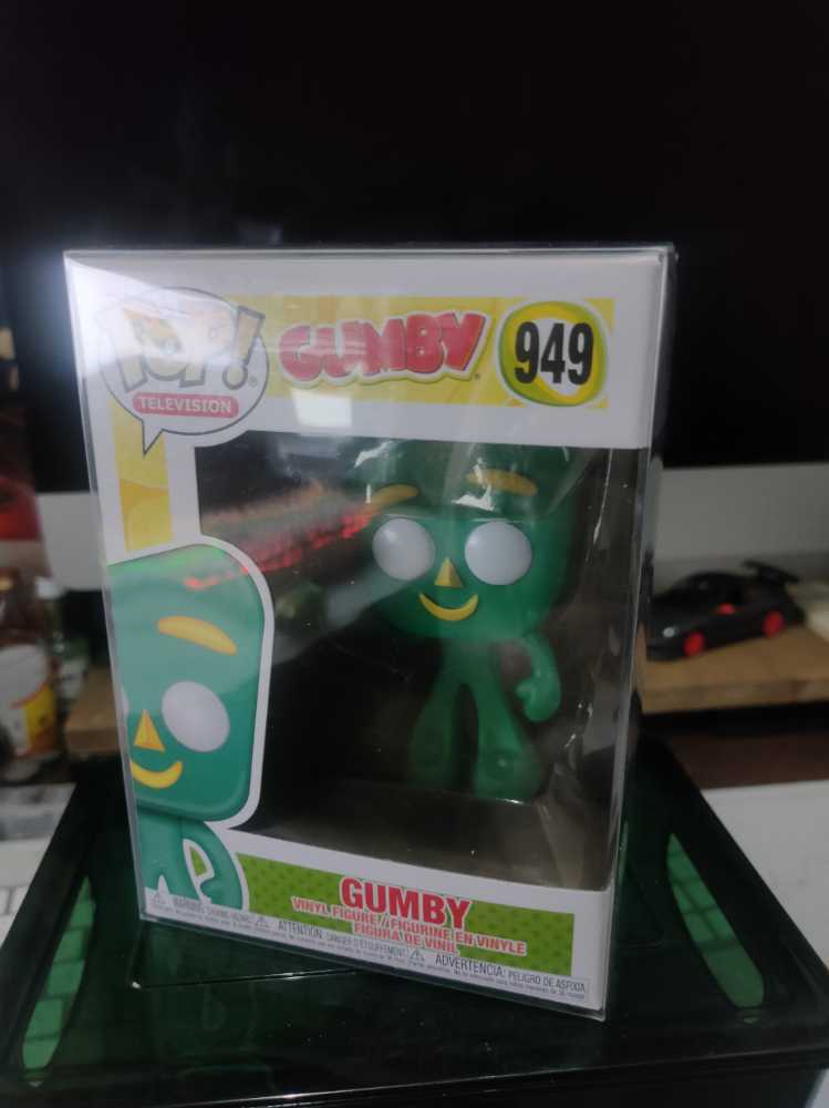 Gumby: Funk‚o Pop! Tv Vinyl Figure Bundle With 1 Compatible ’toysdiva’ Graphic Protector 949 46581 B - Funko (Funko Pop! Television) action figure collectible [Barcode 889698465816] - Main Image 2