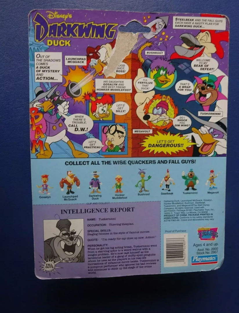 Tuskerninni - Playmates (Darkwing Duck) action figure collectible - Main Image 2