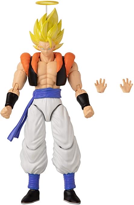 Dragon Ball Gogeta (Super Saiyan) - Bandai America (Dragon Ball Z: Fusion Reborn movie) action figure collectible [Barcode 045557367688] - Main Image 2