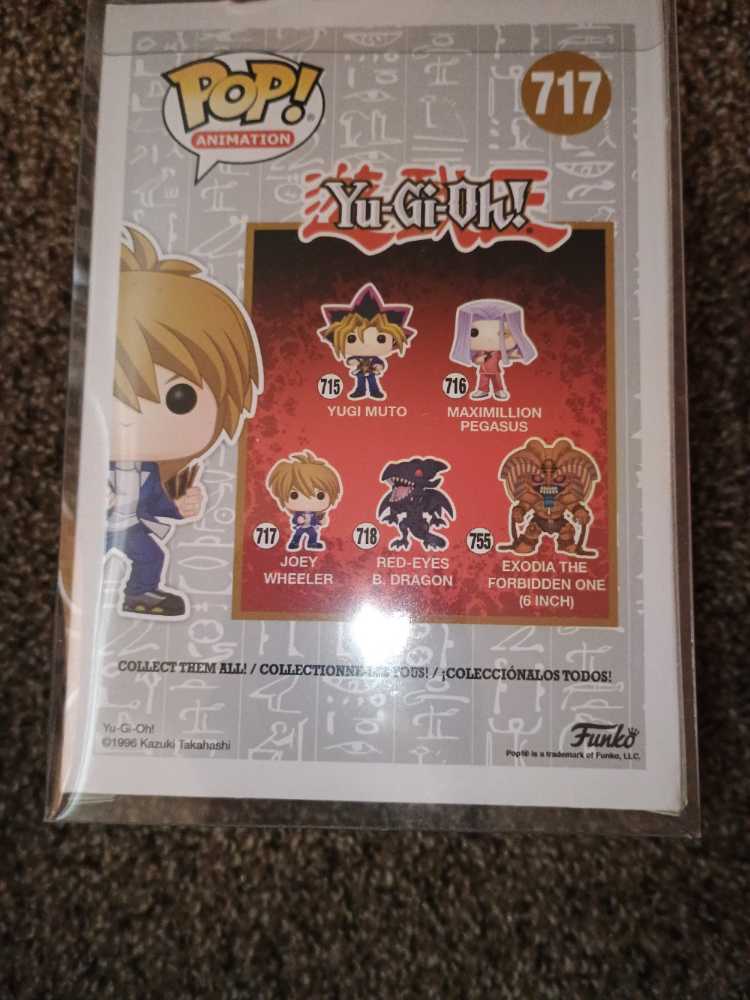 Yu-Gi-Oh!: Joey Wheeler #717 - Funko (Yu-Gi-Oh!) action figure collectible [Barcode 889698469234] - Main Image 2