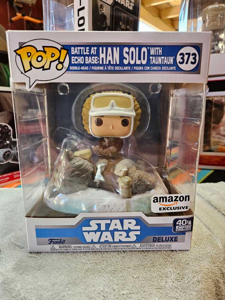 #373 Battle At Echo Base: Han Solo And Tauntaun - Funko (Funko Pop!) action figure collectible [Barcode 889698497565] - Main Image 2