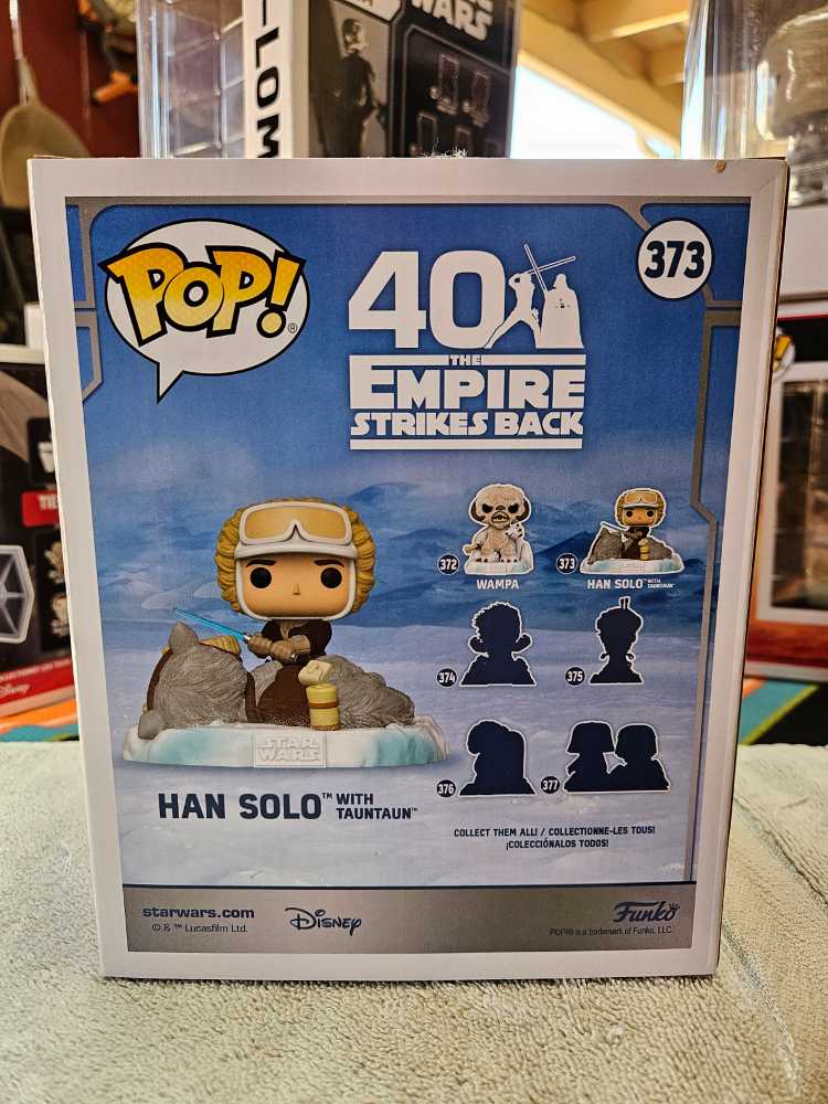 #373 Battle At Echo Base: Han Solo And Tauntaun - Funko (Funko Pop!) action figure collectible [Barcode 889698497565] - Main Image 3