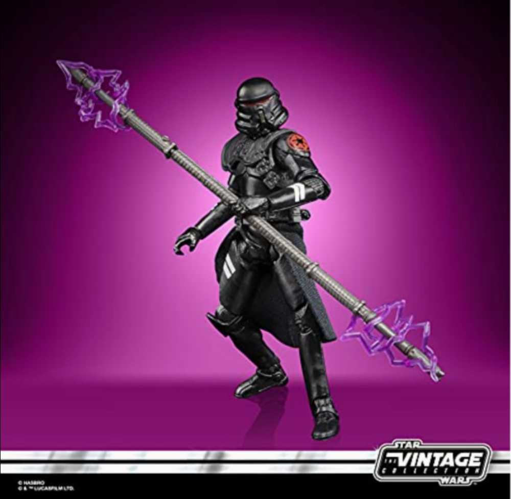VC195 Electrostaff Purge Trooper - Hasbro (Star Wars Vintage Collection) action figure collectible [Barcode 5010993867257] - Main Image 3