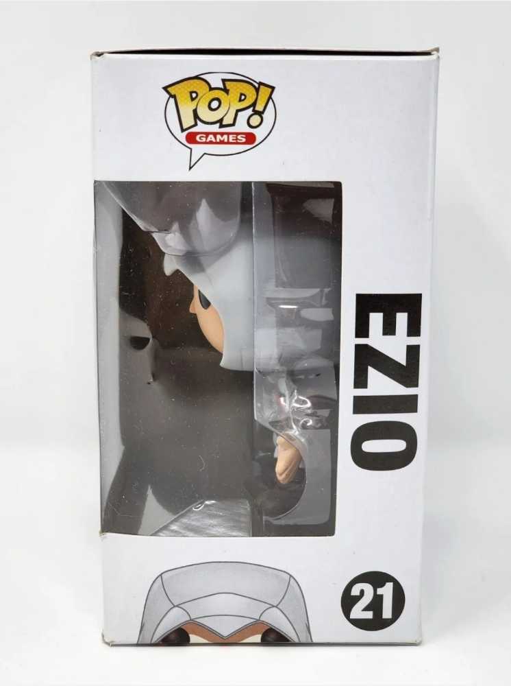 Funko POP! Games Assassin’s Creed II EZIO Vinyl Figure #21 - Funko Pop Games action figure collectible [Barcode 849803037307] - Main Image 3