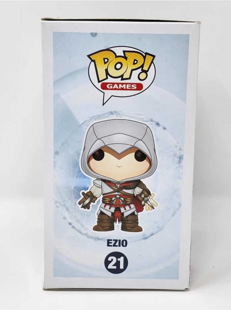 Funko POP! Games Assassin’s Creed II EZIO Vinyl Figure #21 - Funko Pop Games action figure collectible [Barcode 849803037307] - Main Image 4
