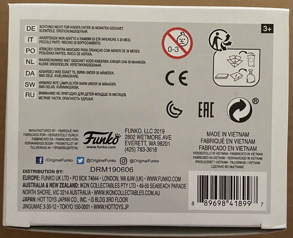 Pop! Television (The Office): #877 Goldenface - Funko (The Office) action figure collectible [Barcode 889698418997] - Main Image 4