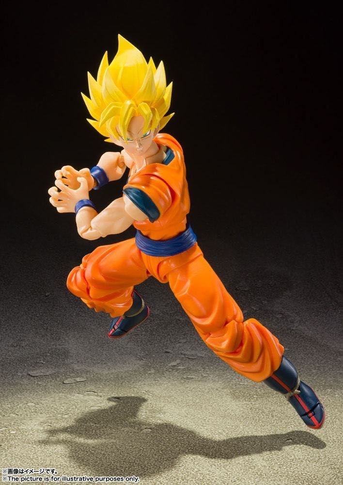 Super Saiyan Full Power Goku - Bandai Tamashii Nations (Dragon Ball Z) action figure collectible [Barcode 4573102613851] - Main Image 3