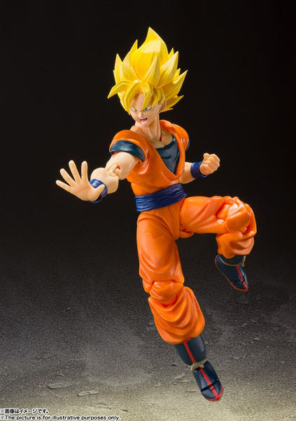 Super Saiyan Full Power Goku - Bandai Tamashii Nations (Dragon Ball Z) action figure collectible [Barcode 4573102613851] - Main Image 4