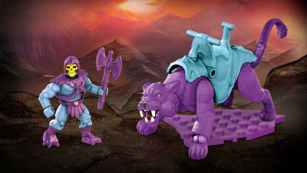 Mega Construx Masters of The Universe Skeletor & Panthor - Mega Construx (Mattel) action figure collectible - Main Image 3