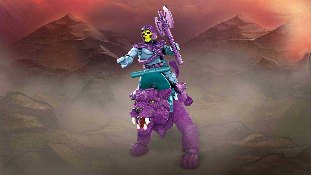 Mega Construx Masters of The Universe Skeletor & Panthor - Mega Construx (Mattel) action figure collectible - Main Image 4